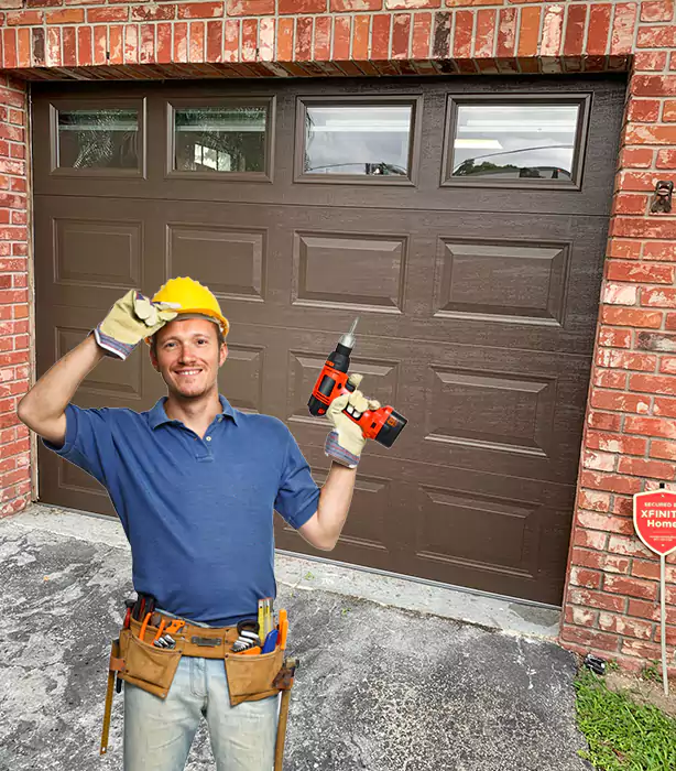 Single Garage Door Replacement Coral Springs