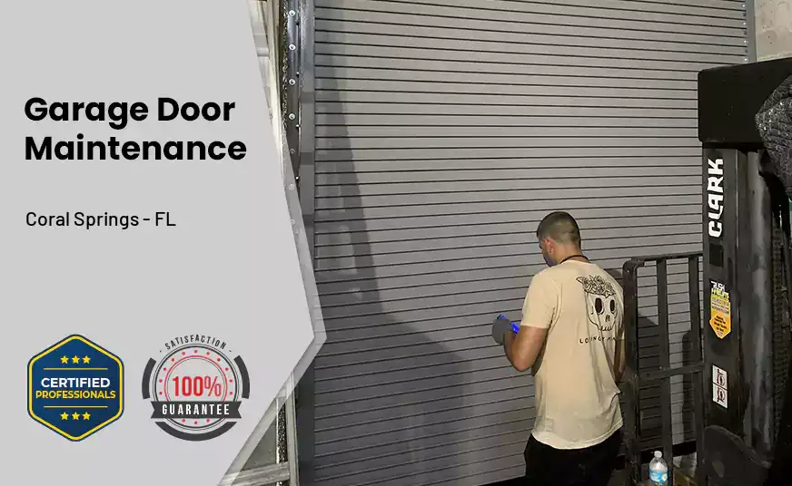 Garage Door Maintenance Coral Springs - FL