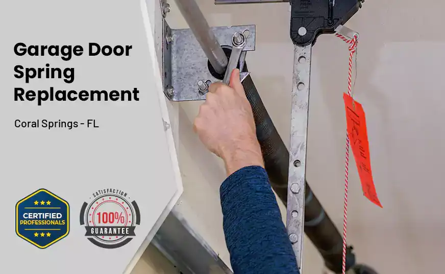 Garage Door Spring Replacement Coral Springs - FL