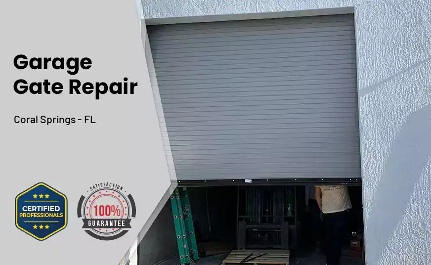 garage gate repair Coral Springs - FL