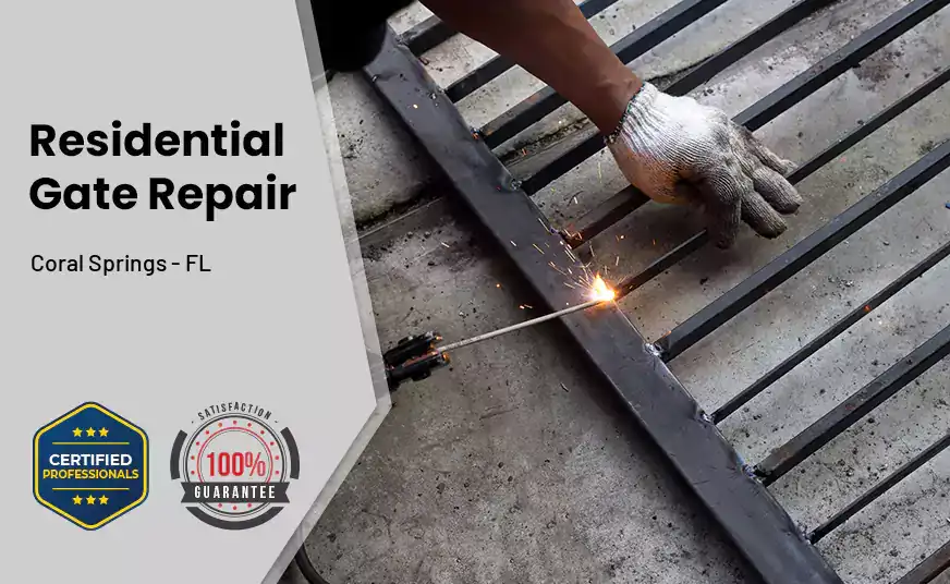 Residential Gate Repair Coral Springs - FL