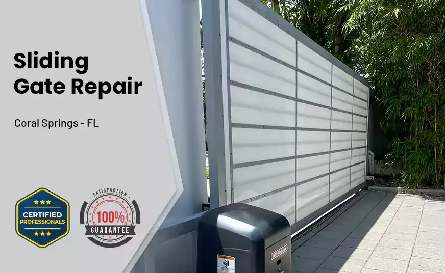 Sliding Gate Repair Coral Springs - FL