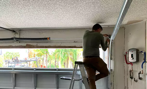 Garage Door Rail Replacement in Coral Springs, FL