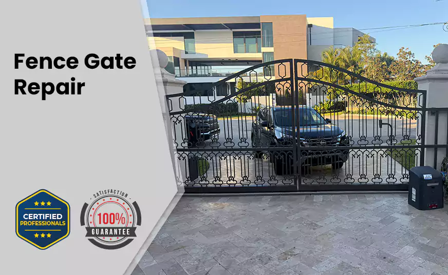 Fence Gate Repair in Coral Springs, FL