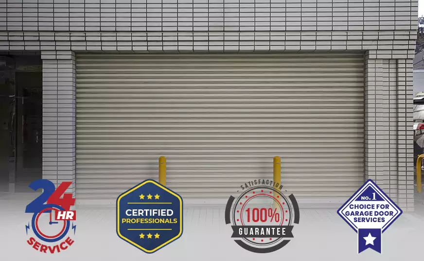 New Amarr Automatic Roll Up Garage Doors Installation in Coral Springs, FL