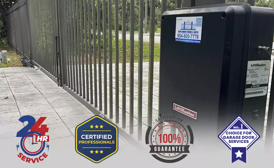 Swing Gate Opener Repair in Coral Springs, FL