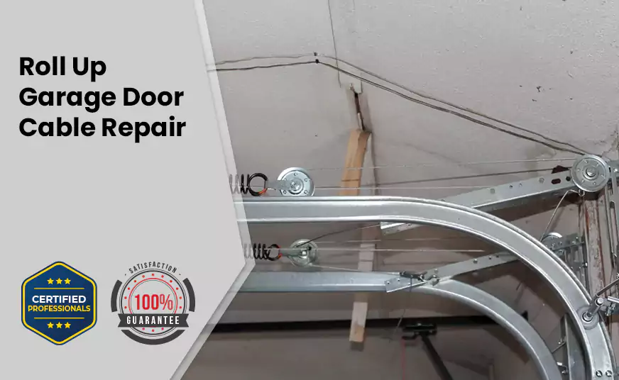 Roll Up Garage Door Cable Repair in Coral Springs, FL
