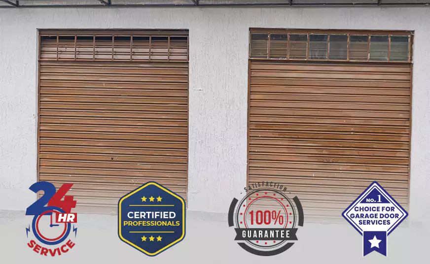 Residential Wood Roll Up Garage Doors in Coral Springs, FL